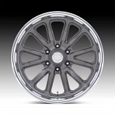 US Mags Rambler 6 UC145AD Matte Gunmetal Custom Wheels 3